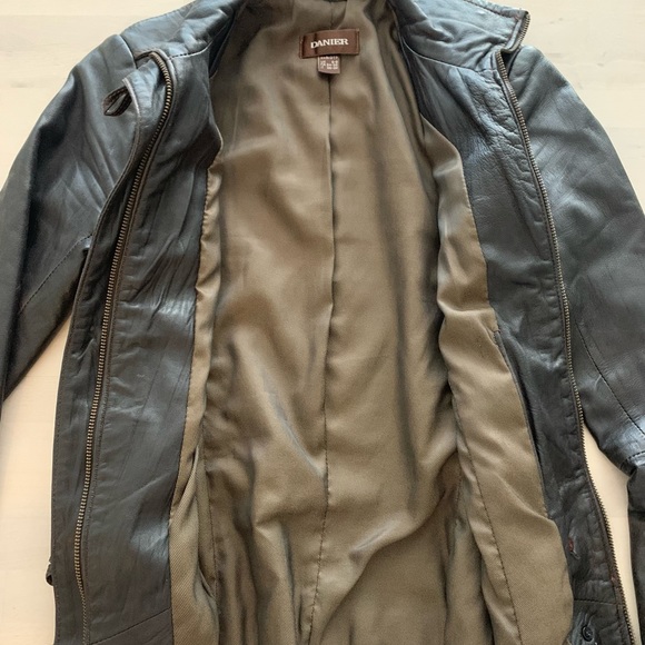 DANIER GENUINE LEATHER jacket size 2XS - Picture 7 of 9
